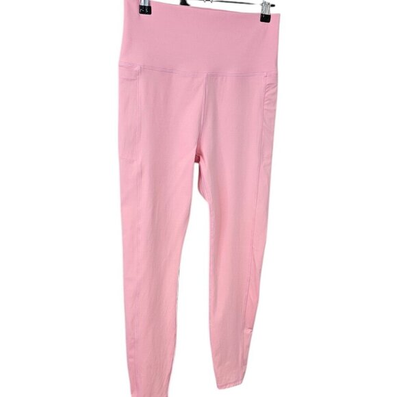 Vuori Womens Studio Pocket Leggings in Pink, Athletic, High Rise, Size Small - Picture 4 of 7